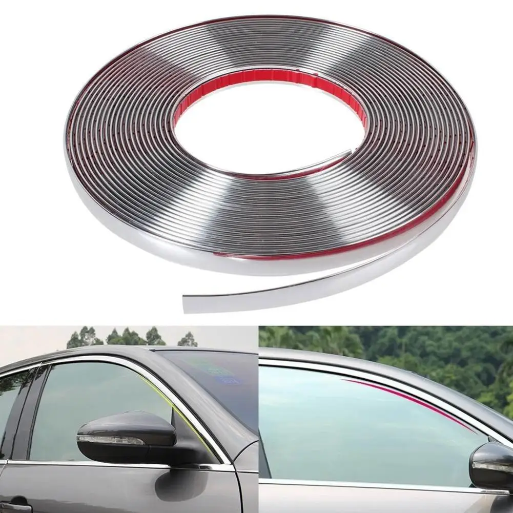 

Universal 6mm 15mm 18mm 22mm Car Chrome Styling Decoration Moulding Trim Strip