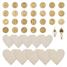 38 шт. рабочие инструменты для гравировки, рукоделия, полезные DIY ручки для сжигания дерева, наконечники для резьбы, железный кончик, трафарет, паяльник, Пирография