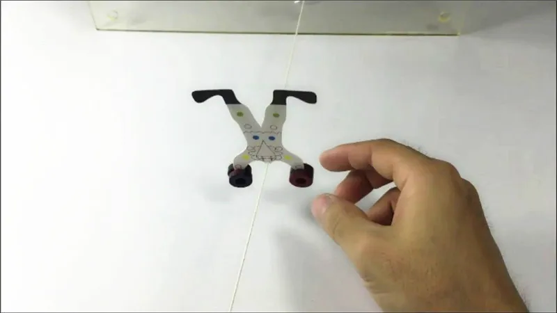 DIY клоун прогулки Tightrope линия цирковая труппа роль научная школа технологии баланс эксперимент образование игрушки для детей