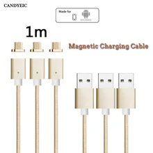 Candyeic Магнитный Зарядное устройство для Redmi Note2/3/4 Магнитный кабель Micro USB 2,0 для Redmi 5 Redmi 5Plus с магнитным адаптером для зарядки