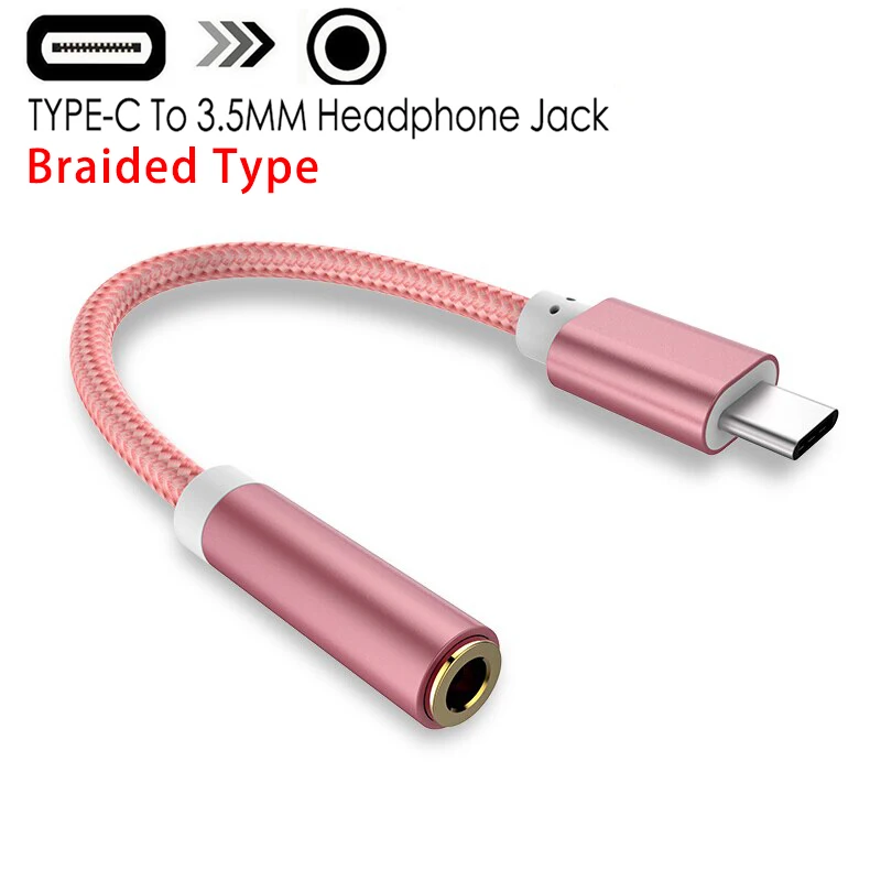 3 Usb type-C до 3,5 мм разъем для наушников AUX аудио кабель адаптер для samsung LG Nexus Oneplus Nokia Xiaomi huawei type C смартфонов - Цвет: 3