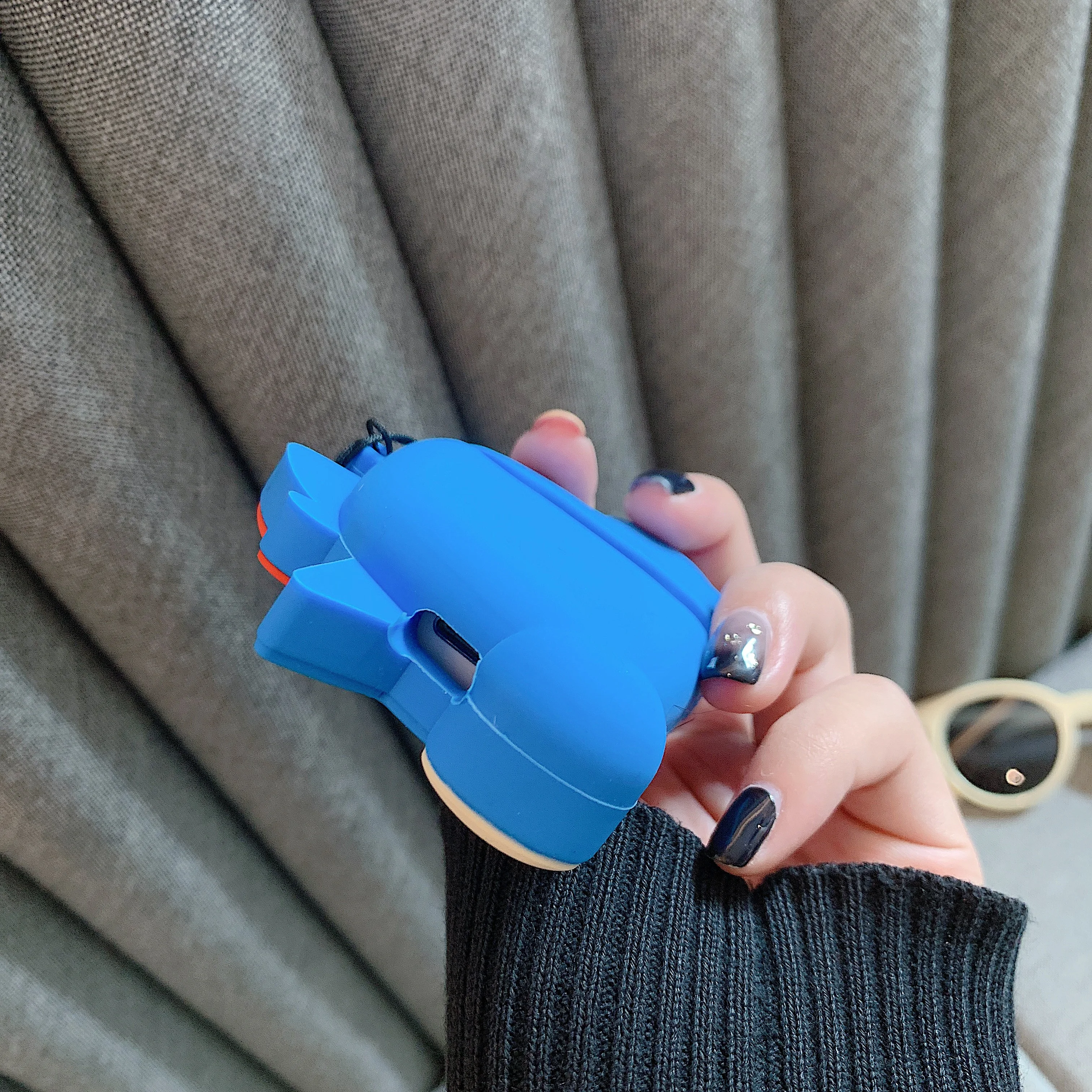 3D мультяшный Bluetooth чехол для наушников для Apple AirPods, мягкий зарядный чехол для наушников s для Airpods, защитный мультяшный чехол на заднюю панель