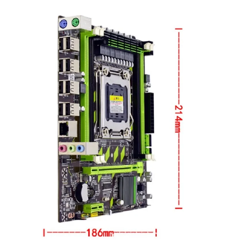 Kllisre X79 X79G материнская плата LGA 2011 USB2.0 SATA3 поддержка памяти REG ECC и процессор Xeon E5