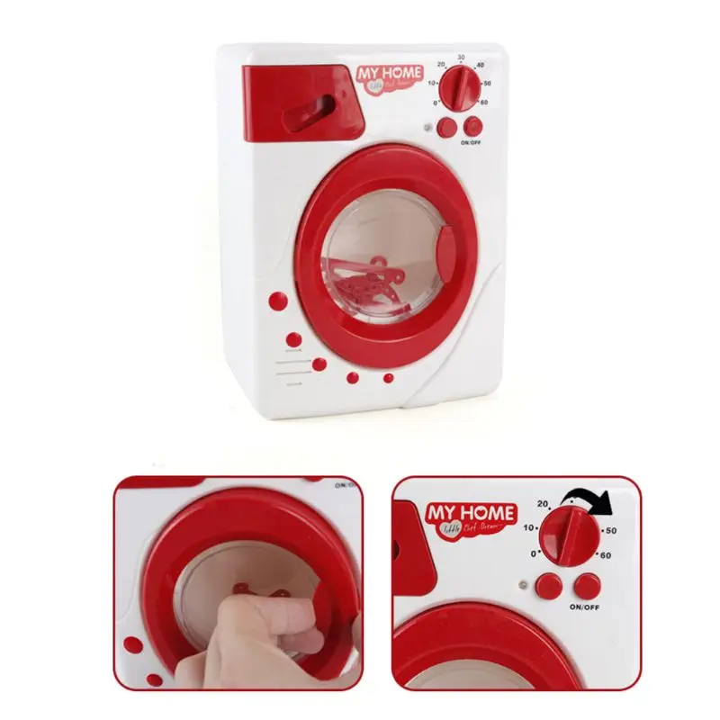 Моделирование ролевые игры электрическая стиральная машина кухонный прибор для детей Домашняя работа смешные игрушки подарки Q6PD