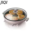 JIQI Household Electric Baking Pan Egg Roll Machine Multifunction Pancake Pizza Crepe Maker Omelette Frying Pan  Skillets 1