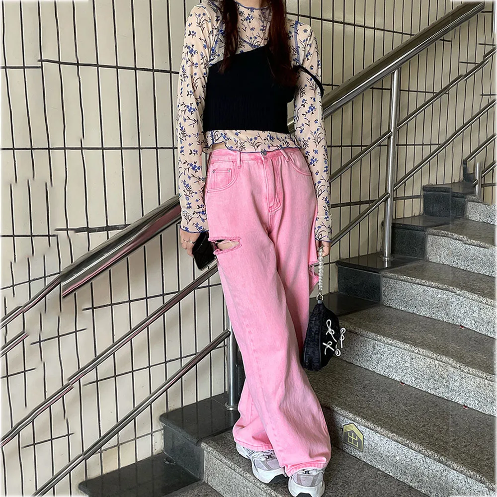 Boyfriend Baggy Trousers Bell Bottoms 