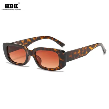 

2020 Vintage Square Sunglasses Women Retro Small Frame Fashion Leopard Brown Men Sun Glasses Female Clear Glasses UV400