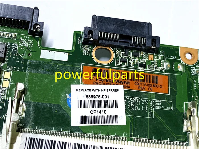 Для hp probook 6570b 8570p материнская плата 686975-001 HM76 DDR3 работает хорошо