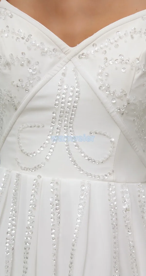 Дизайн формальное платье vestidos ручная работа невесты на заказ белые короткие сексуальные вечерние платья для выпускного вечера