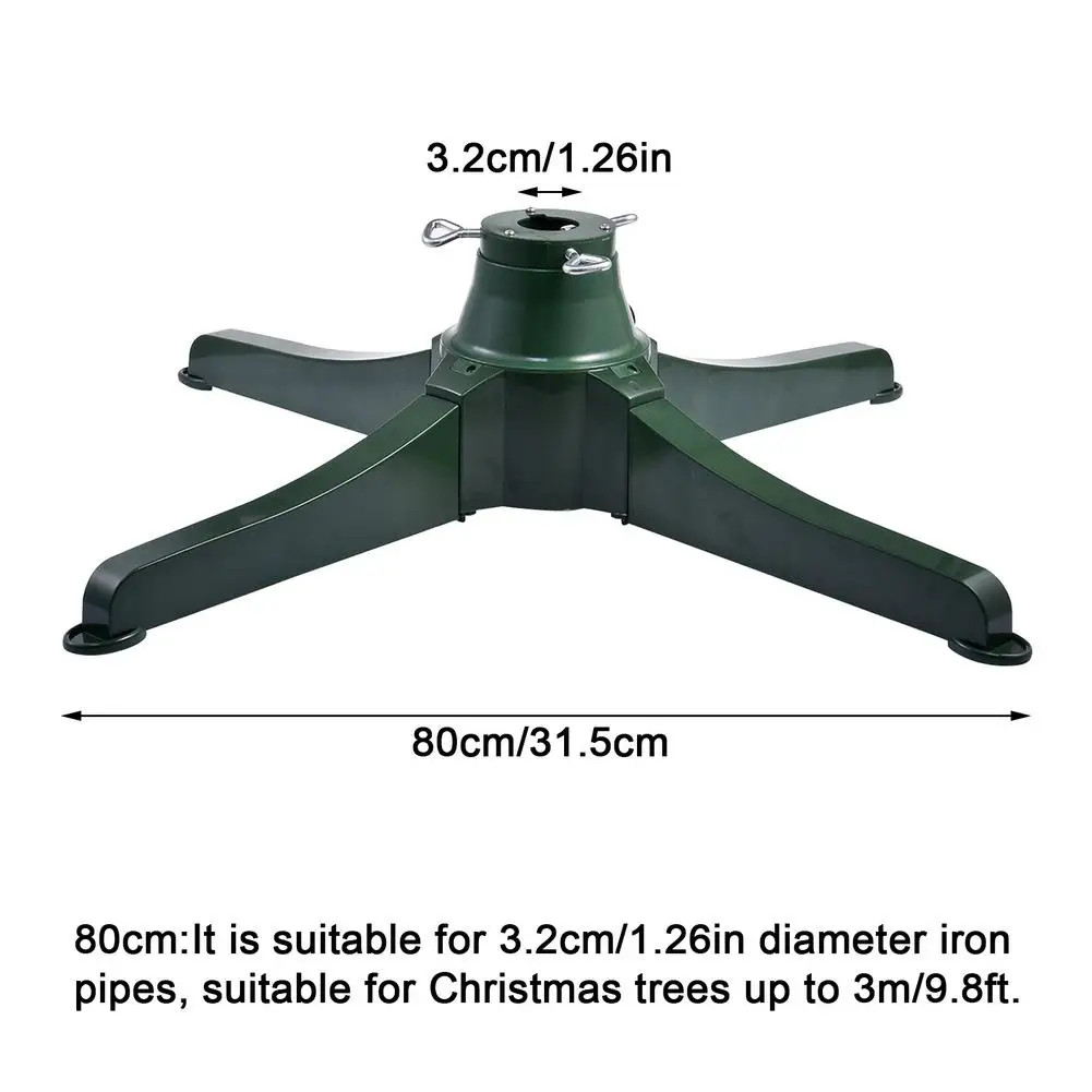 Rotating Base, Decoração De Árvore De Natal, Ano Novo 2024