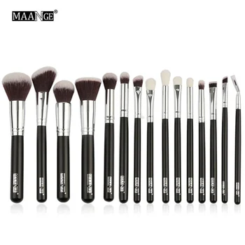 

MAANGE Professional Makeup Brushes Set 1/8/15pcs Powder Eyeshadow Highlight Foundation Beauty Cosmetics Make Up Brush Tool Kits