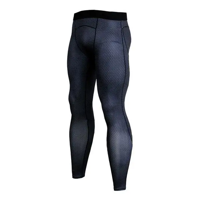 New Mens Running Sport Compression t shirts Pants Suits Jogging Tracksuit Male Gym Fitness MMA Sportswear Set Tee shirt Leggings - Цвет: C6