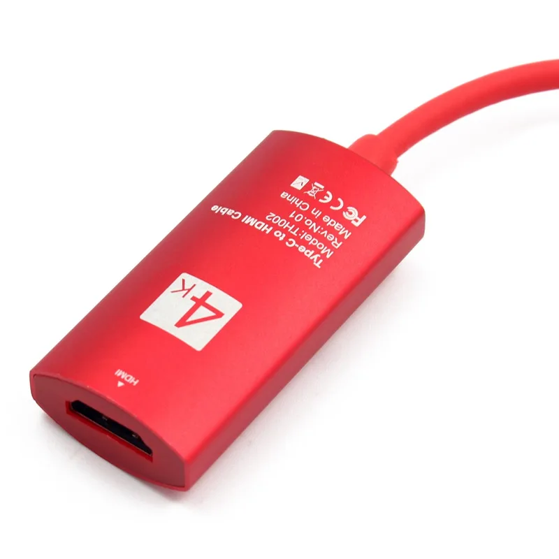 Адаптер USB-C-type-C для HDMI-4K-2K-UHD-HDTV для samsung Galaxy S8 MacBook
