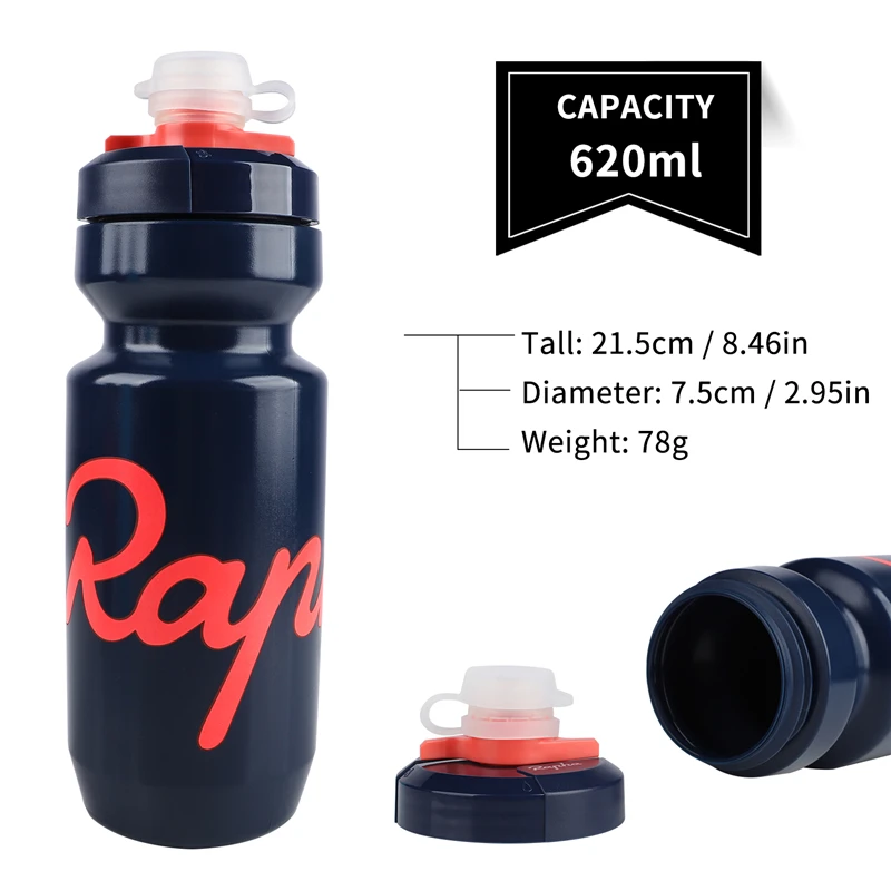 Rapha обновленная велосипедная бутылка для воды объемом 620 мл, портативная велосипедная бутылка для воды с поворотным переключателем, герметичная Спортивная бутылка для воды для путешествий на открытом воздухе