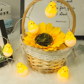 

Chicken Lamp Night light String Garland led chain children's party decoration moon lights for bedroom christmas gift Gift Patio