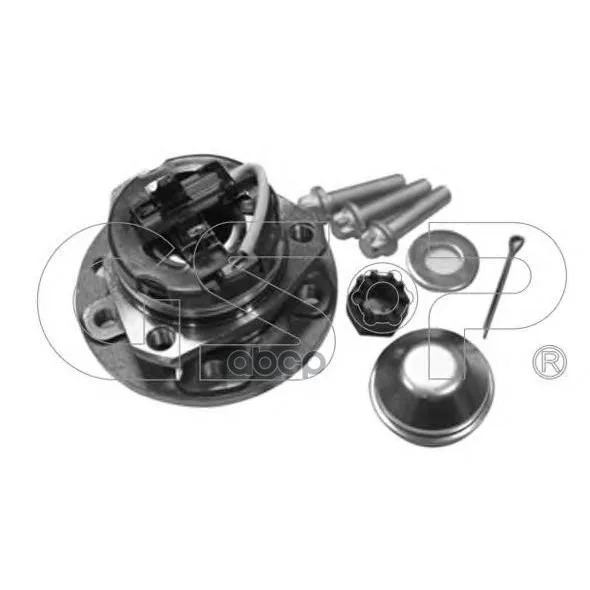 Ступица С Подшипником Opel Astra G/Zafira A 98-05 Пер. Abs(5отверстий) Gsp 9333029k GSP арт. 9333029K