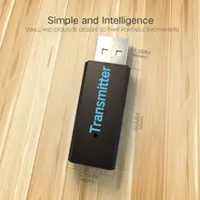 Беспроводной стерео аудио USB Bluetooth 4,2 передатчик адаптер для ПК компьютер ТВ