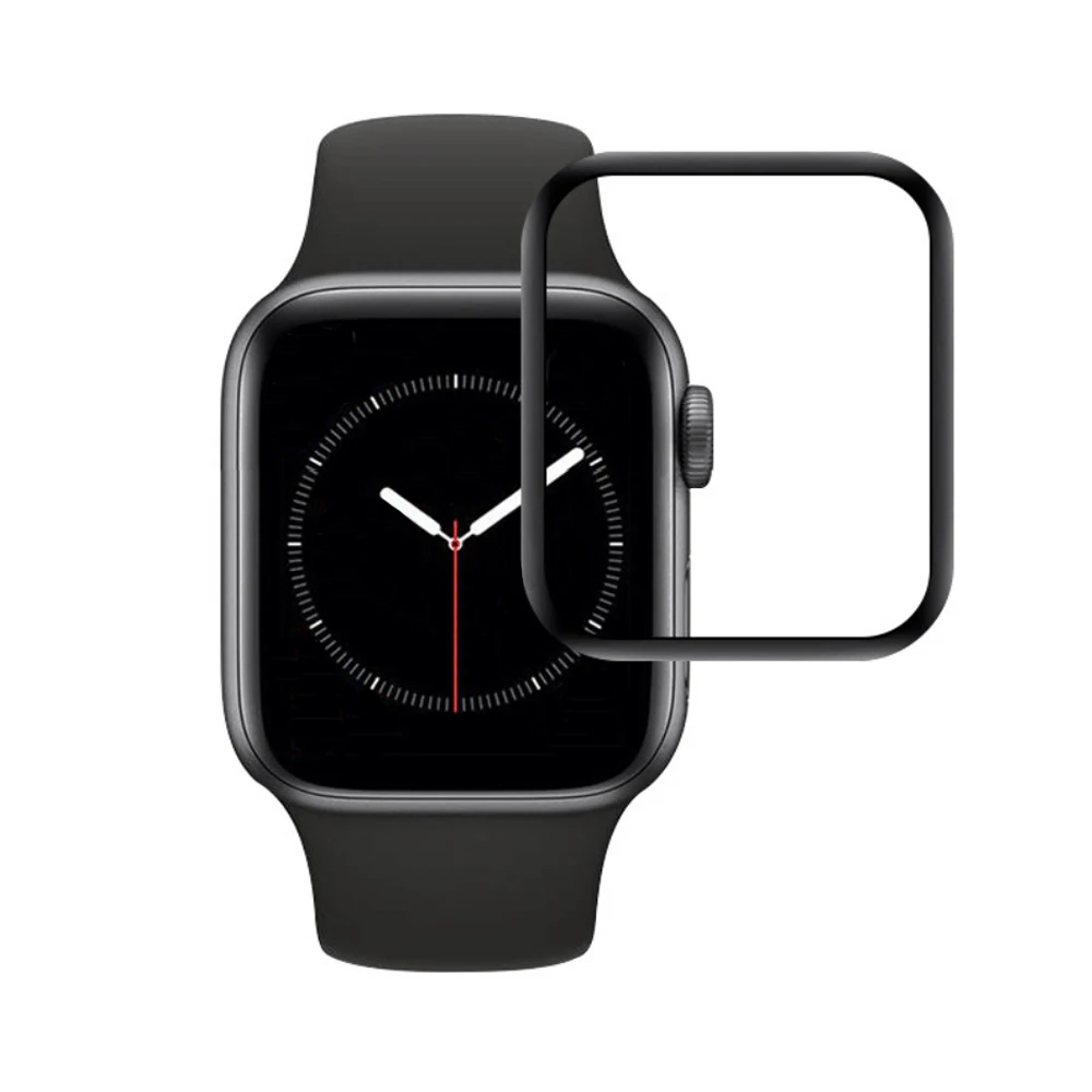 CAMDEMS 20SETS premium full glue Tempered Glass Screen protector For Apple watch 38mm 42mm 40mm 44mm full cover side glue film