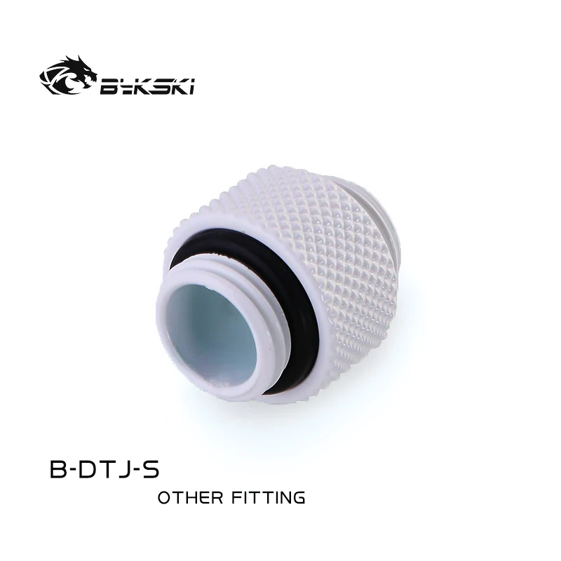 Bykski B-DTJ-S PC water cooling fittings G1/4\' male to Male dual external thread tube connection water cooler adapter