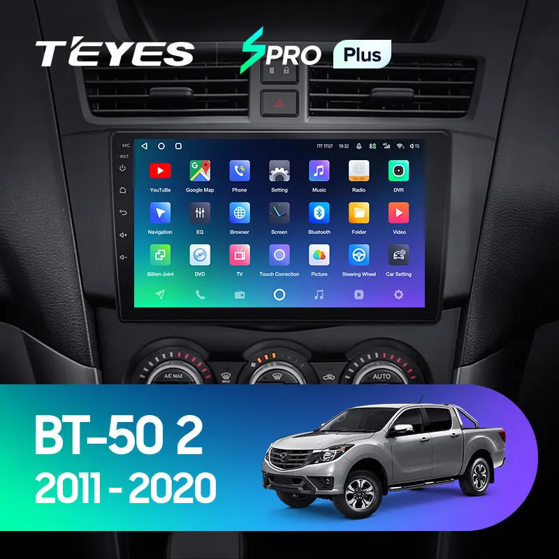 TEYES SPRO Plus Штатная магнитола For Мазда БТ 50 Mazda BT BT50 2 2011 2020 Android 10 до 8 ЯДЕР 4 + 64ГБ 32EQ DSP