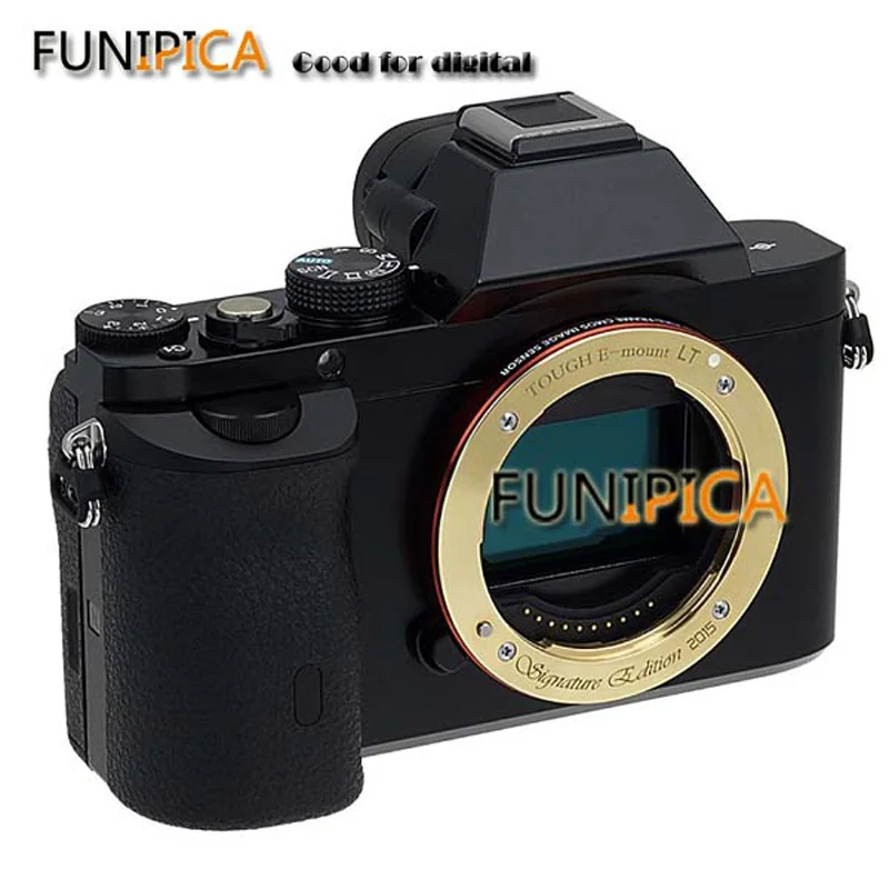 New Camera mount ring for Sony A7 A7R All metal TOUGH E-mount body E bayonet reinforcement kit camera repair parts