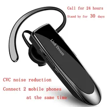 Link Dresm CSR5.0Chip Wireless Bluetooth Headset Sports Earplug HD Sound Quality Mini Business Headset IPX 7 Waterproof Headset