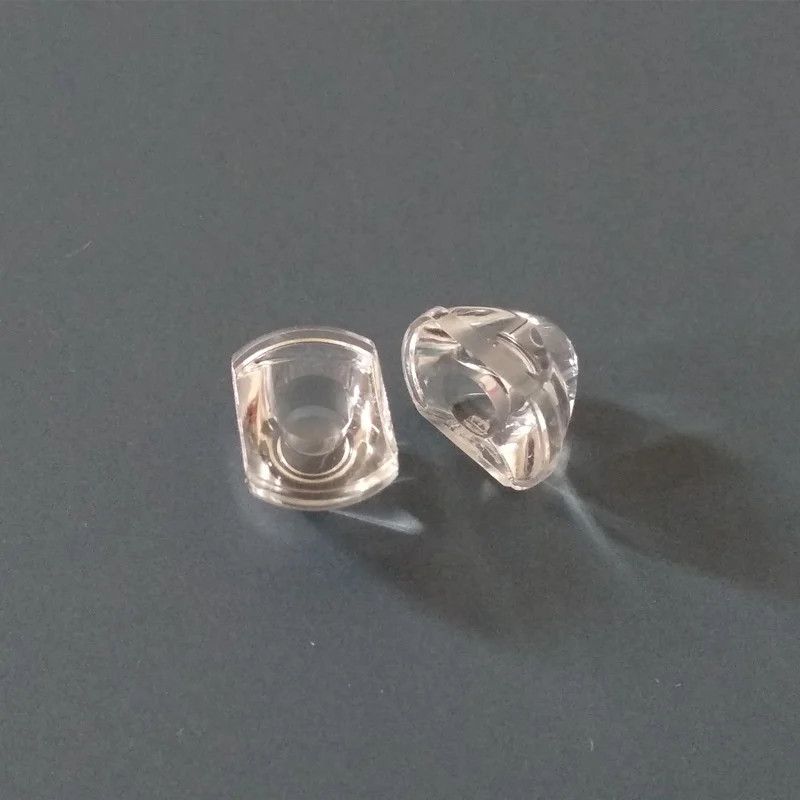 #HFLU-11  High quality LED Lens, Headlight lens, Size: 11X7.6X6.5mm, Suitable for: CREE-XPE, 20 degree, Clean surface, PMMA