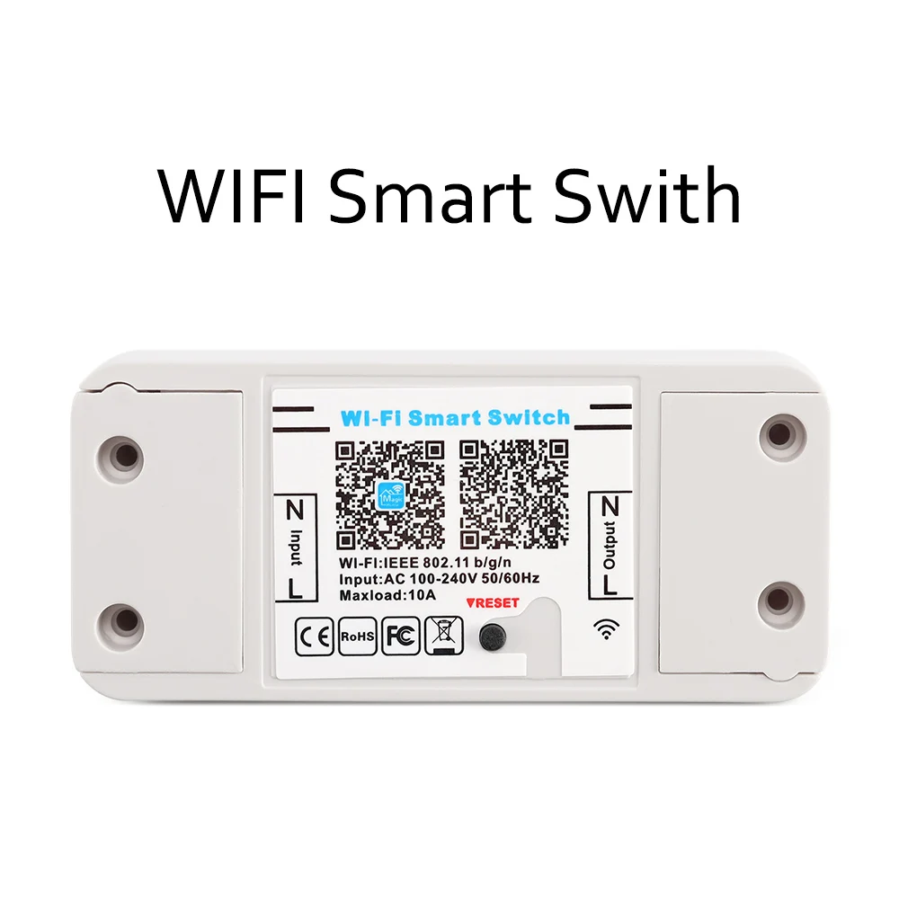 AC 100-240V Magic Smart Light WiFi переключатель Bluetooth control ler 10A для Android IOS смартфон приложение управление для Google Home - Цвет: WIFI Switch