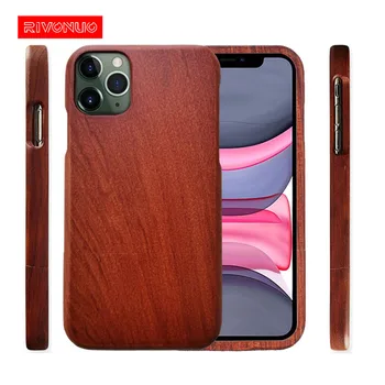 

Best Cheap Cute Latest Square Smart Mobilephone Accessories Fancy New Custom Real Wood Wooden Phone Case for iphone 11 Pro Max