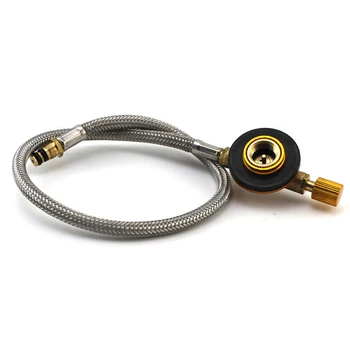 

1pcs Gas Stove Head Connecting Hoses Adapter Hose Connector Regulator Gas Stove Adapter Hose For Outdoor Camping Connector Regul