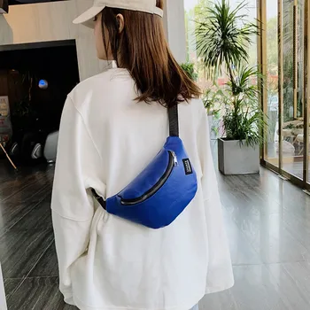 

Women Waist Bag Female Pu Leather Fanny Packs For Women Belt Bags Phone Bum Bag Female Chest Bag Money Pouch Belly Bags @A04