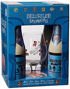 

Pack 4 Cervezas Delirium Tremens + Copa