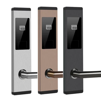 

Electronic RFID Hotel Door Lock System Swipe Card Smart Door Lock Hotel Door Lock Electronic RFID Card Smart lock Intelligent