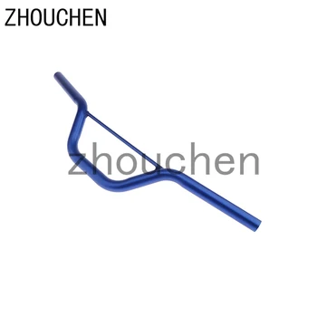 

Pit Bike Dirt Poket cross 29 1/8in Aluminium Handlebar with Strut Blue