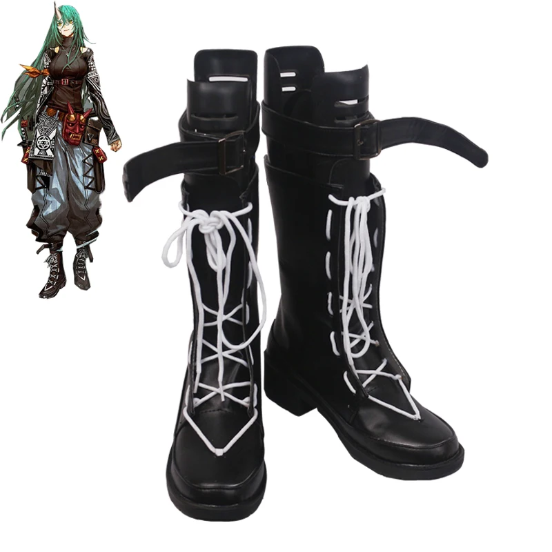 

Unisex Anime Cos Arknights Hoshiguma Cosplay Costumes Boots Custom Made