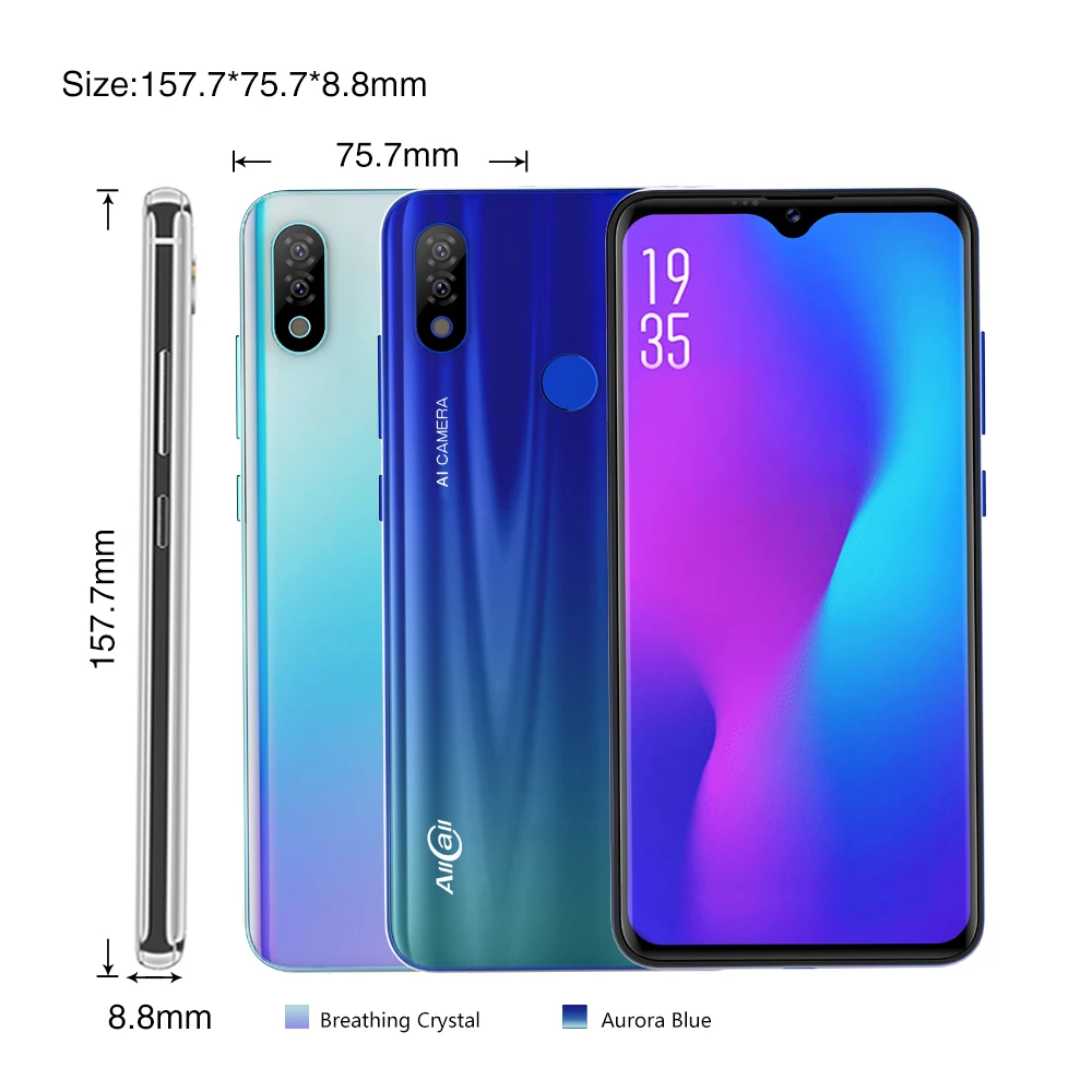  Global Version Allcall S10 Smartphone Helio P23 4GB+64GB Octa core 16MP Dual-camera 6.22