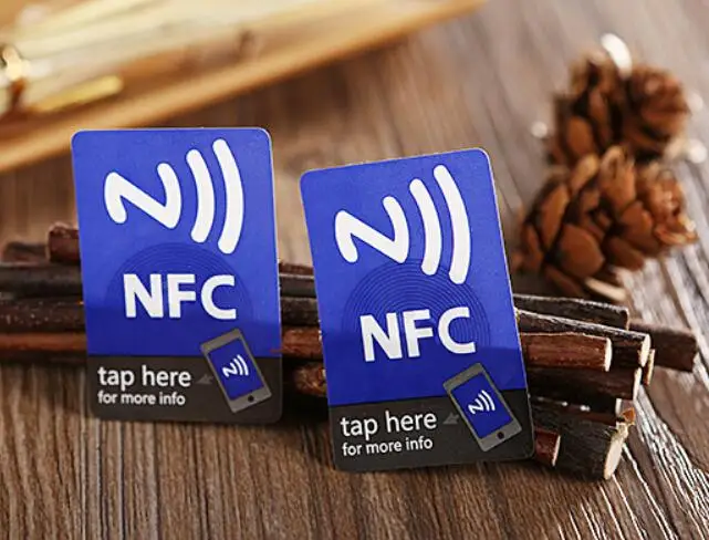 2 шт./партия) NFC смарт-Ключевые теги стикер 13,56 МГц RFID этикетка Ntag216 для всех NFC android телефонов