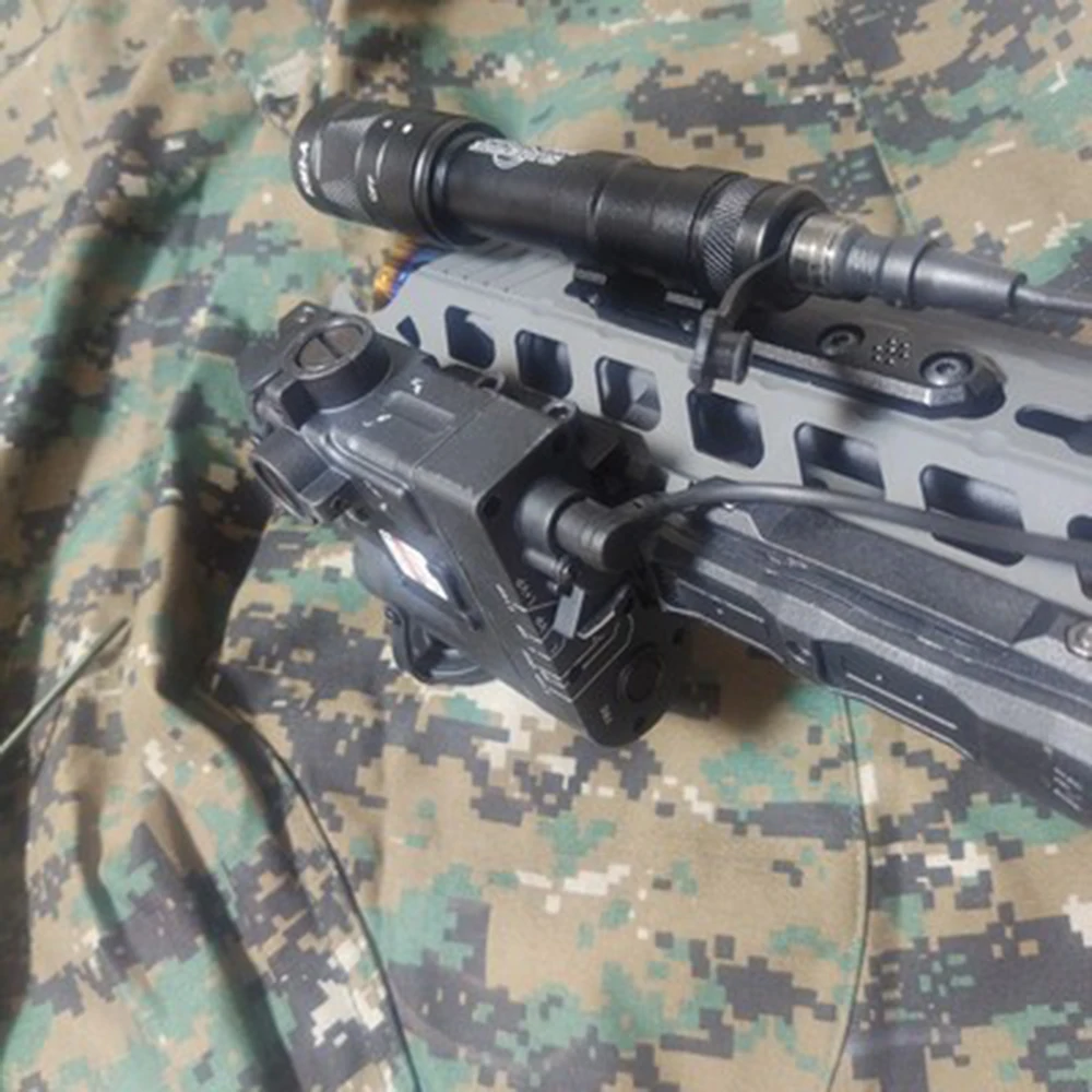 WADSN Airsoft Arisaka Стиль вспышка светильник рейку для Surefir M300 M600 M600C оружие подходит Mlok