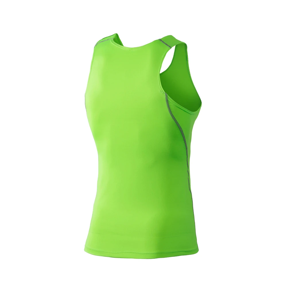 Fashion Fat Male Training Polyester 7 Colors Sport Fitness Gym Athletic Shirts Sleeveless Tops Sport Vest Comfortanble S-3XL