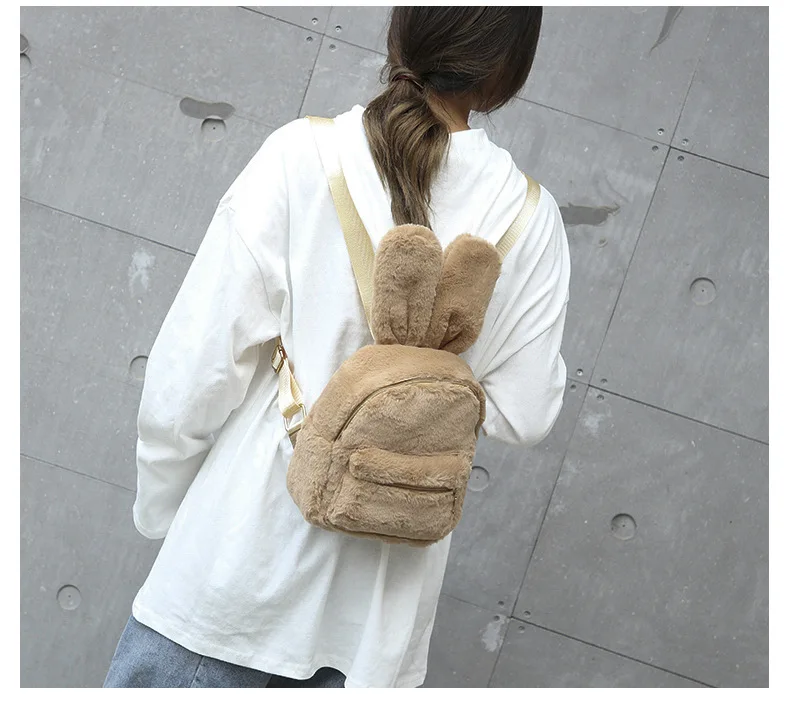 Kawaii Bunny Ears Korean Style Backpack