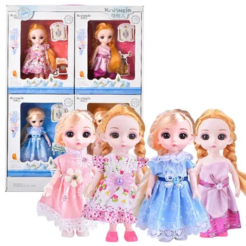 

Kids Baby Doll Dress Up BJD Girl Toy Barbieeng Doll Reborn Kit Blytheng Doll Dress Up The Doll Christmas Presents Birthday Gifts