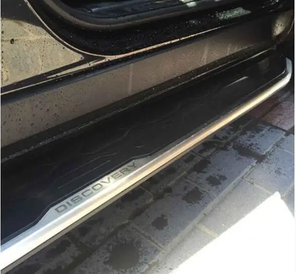 Car Aluminum Alloy+ ABS Running Board Side Step Nerf Bar Guard For Land Rover Discovery Sport