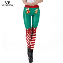 VIP модные новые сексуальные Капри Леггинсы женские с высокой талией спортивные тренировки рождественские леггинсы с принтом новогодние Леггинсы для женщин