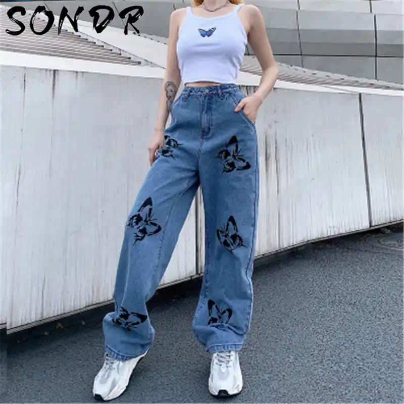 ladies jeans long leg