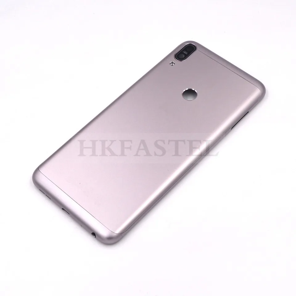 Для Asus Zenfone Max Pro(M1) ZB601KL задний корпус задняя крышка батарейный отсек+ Боковая кнопка громкости+ объектив камеры