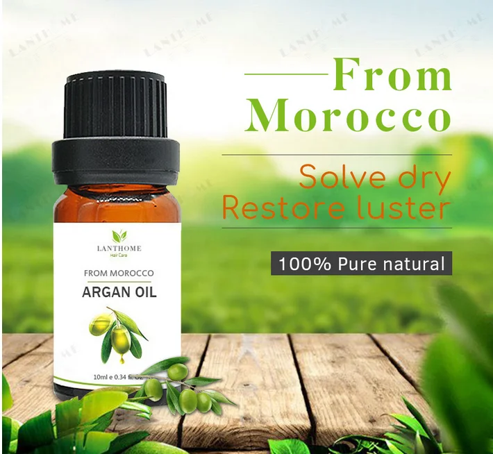 Lanthome Agan oil nourishing, smooth and moisturizing hair care oil