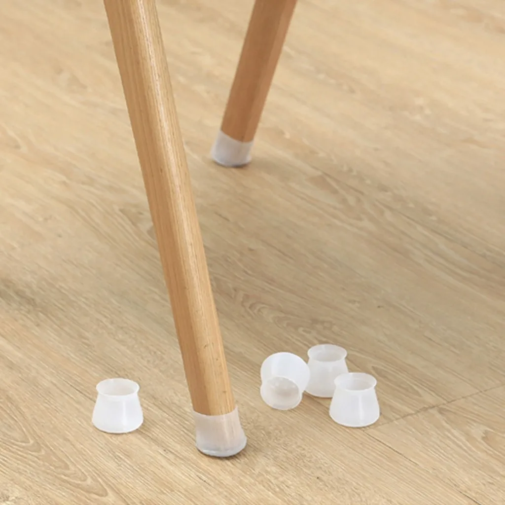 Furniture Table Feet Cover Table Chair Leg Silicone Cap Pad Floor