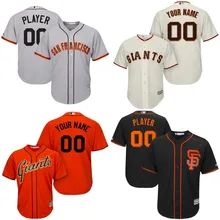 Персонализированные A+++ хорошее качество Сан-Франсиско на заказ любое имя и номер мужчины женщины молодежи детей Джерси