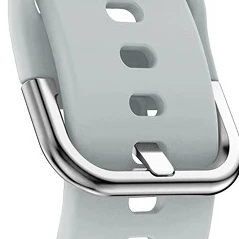 20 мм 22 мм мягкий силиконовый ремешок для часов для samsung Galaxy Watch Active 42 мм gear S2 спортивный водонепроницаемый женский мужской браслет - Цвет ремешка: grey