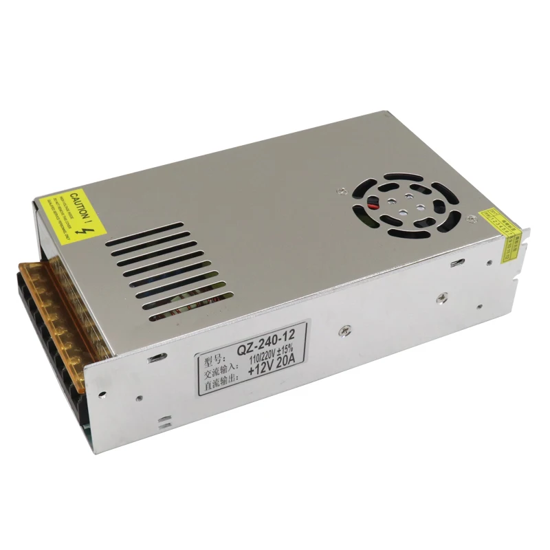 

A220V AC Power Supply 12V24V 20A adjustable Switching Power Supply AC110V/220V to 12V24V Security LED Power Supply